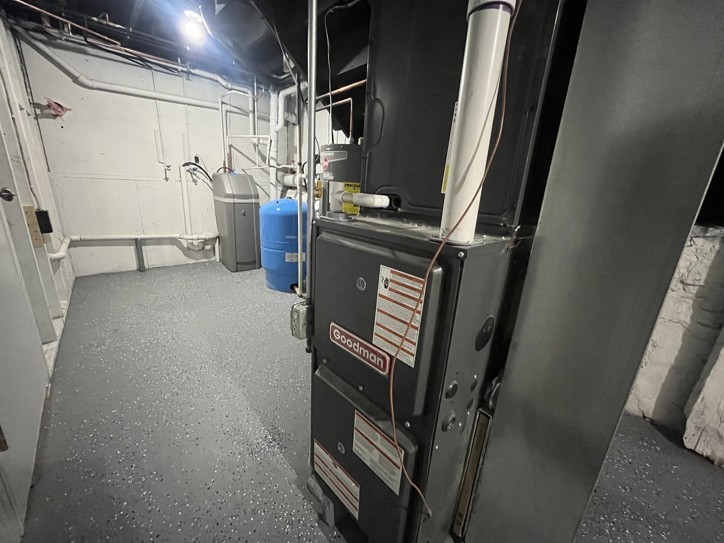 46 North 46th Road Mendota, IL 61342 - Photo 31 of 48 a view of storage and utility room with refrigerator