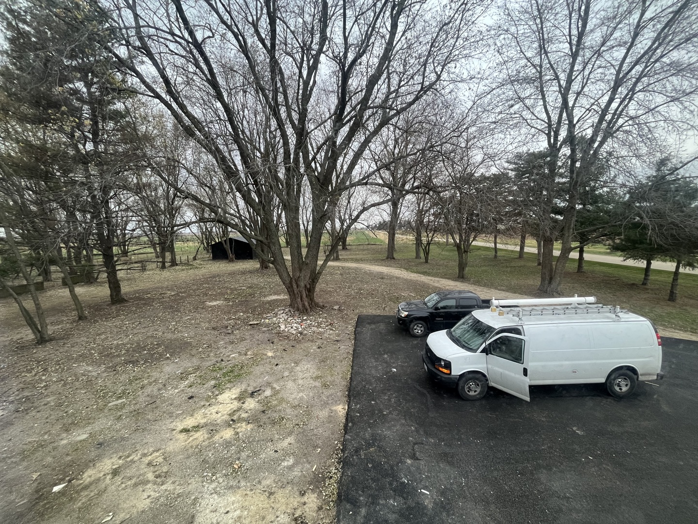46 North 46th Road Mendota, IL 61342 - Photo 36 of 48 a view of a yard with furniture and trees