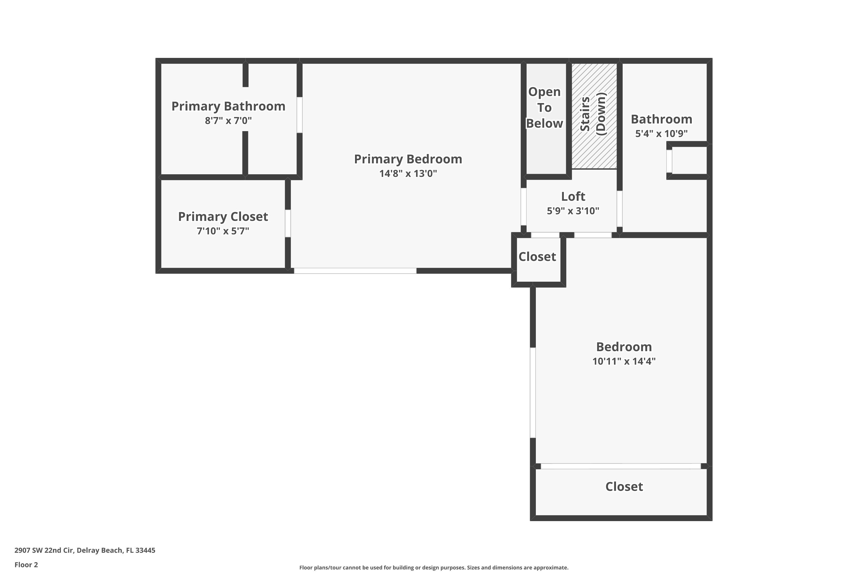 2907 Southwest 22nd Circle, Unit 39D Delray Beach, FL 33445 - Photo 55 of 57 a picture of a floor plan