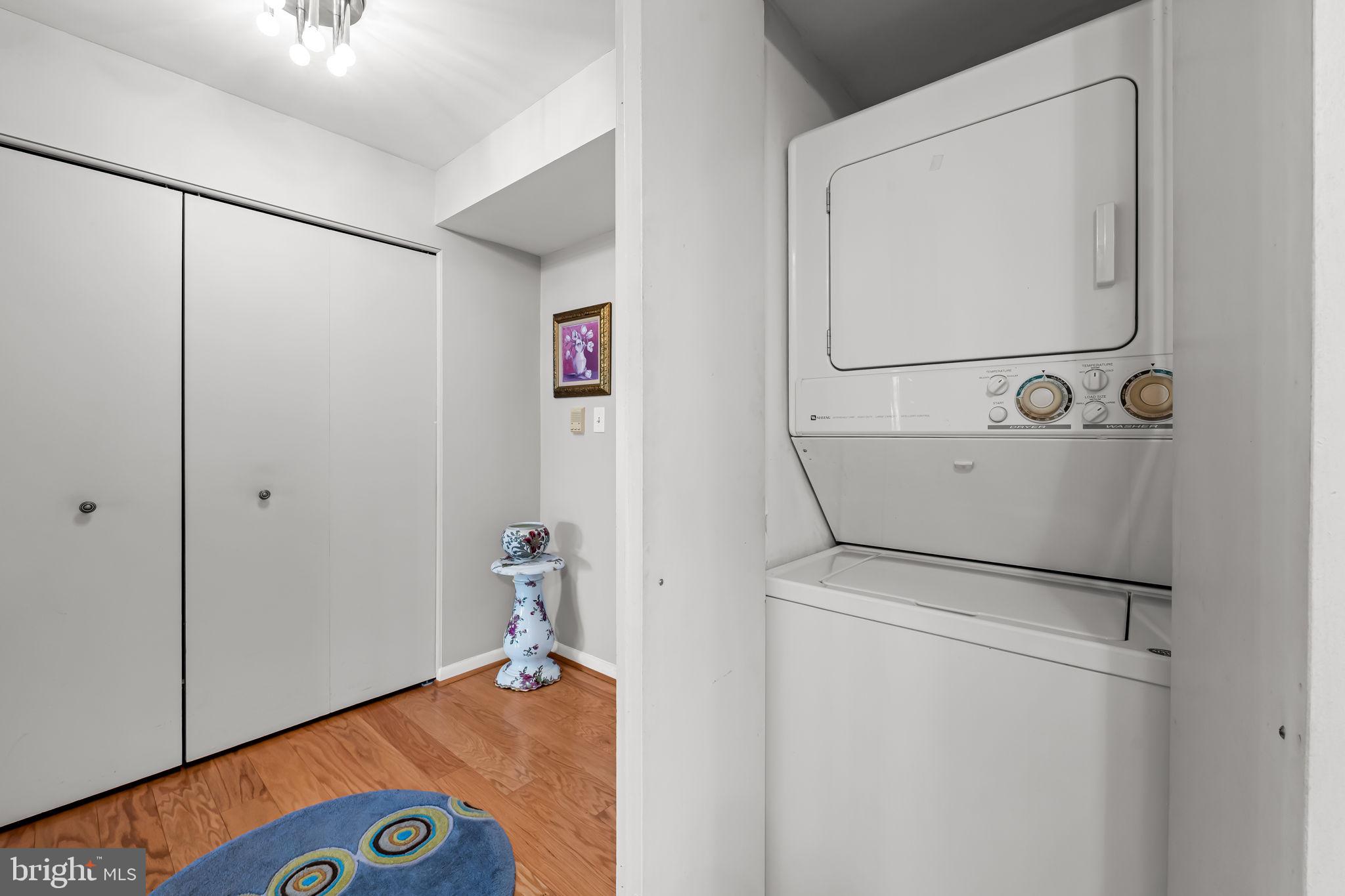 4 Candlemaker Court, Unit 306 Baltimore, MD 21208 - Photo 30 of 35 Washer and dryer in unit