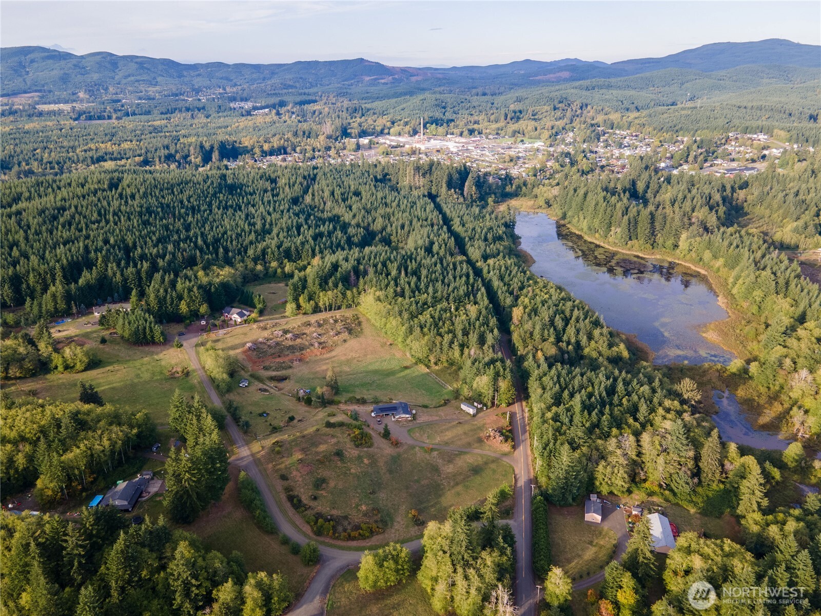 18 Overlake Lane McCleary, WA 98557 - Photo 12 of 25 a view of lake and mountain