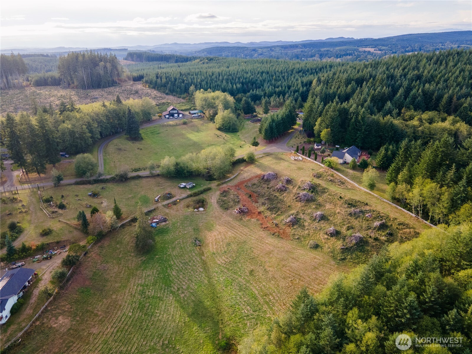 18 Overlake Lane McCleary, WA 98557 - Photo 7 of 25 a view of a street with a yard
