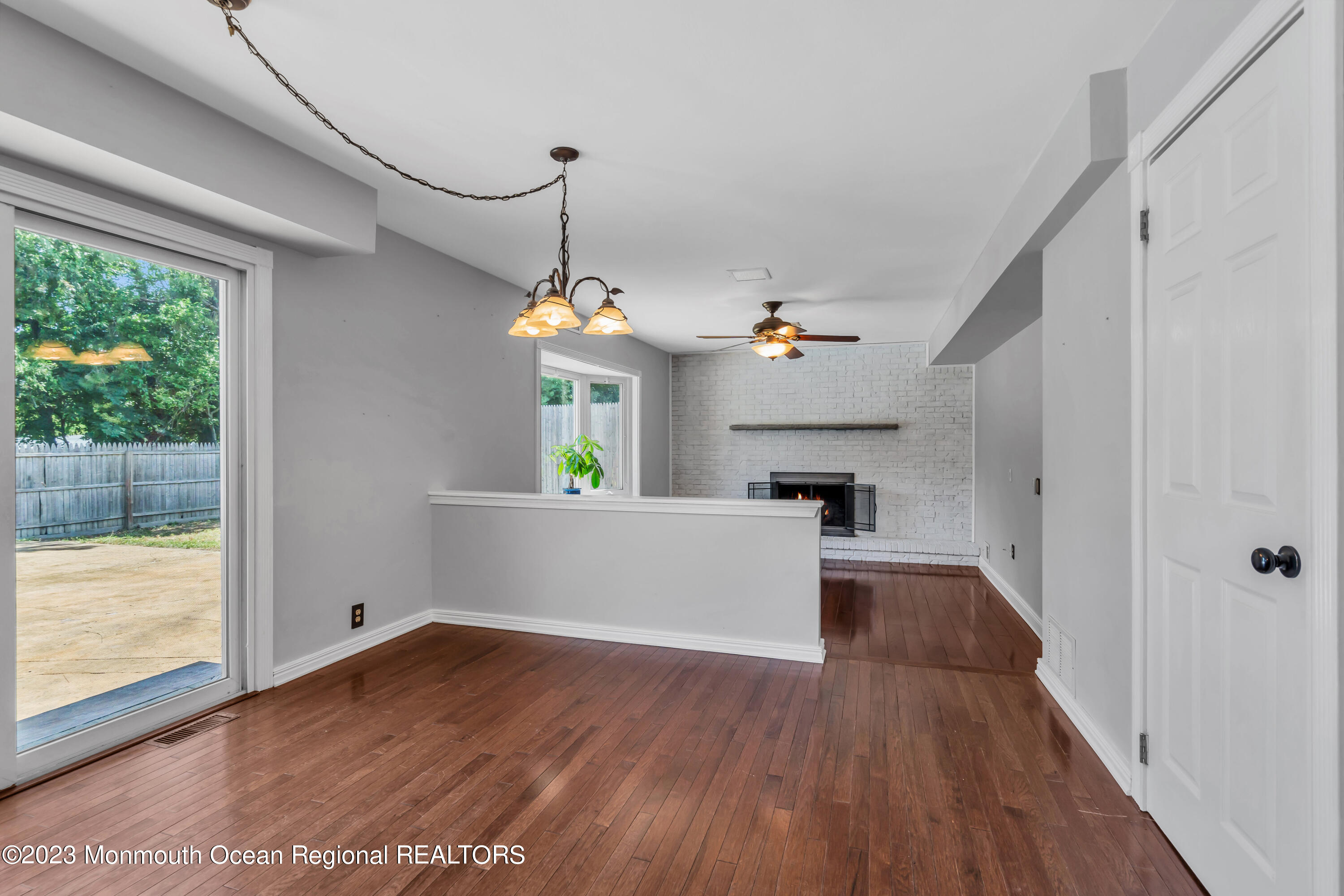 19 Poplar Street Howell, NJ 07731 - Photo 26 of 62 a view of empty room with wooden floor and fan