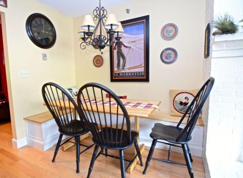 273 Skiway Road, Unit 3G Newry, ME 04261 - Photo 7 of 23 Dining area next to the wood burning...