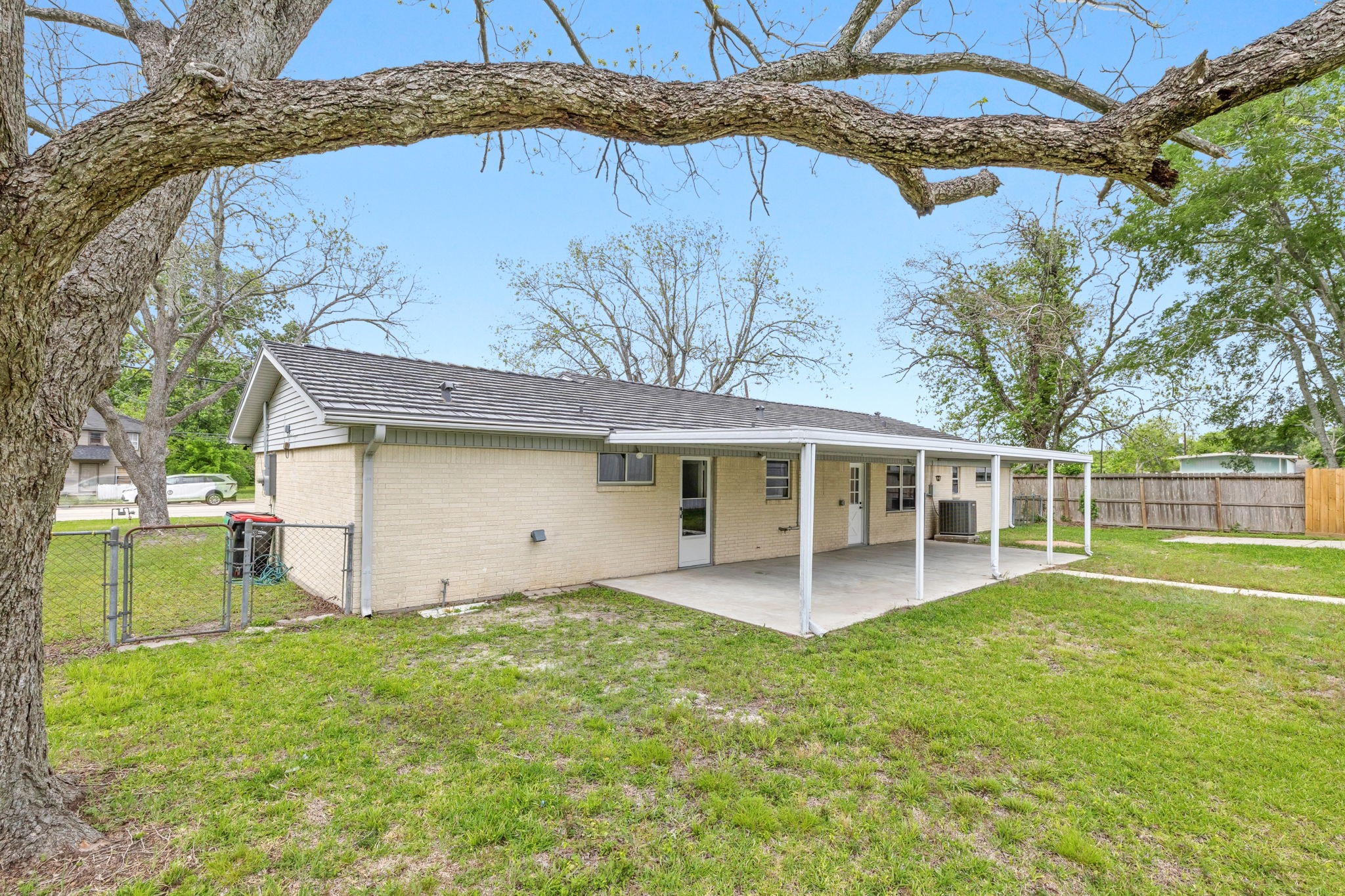 202 Massey Tompkins Road Baytown, TX 77521 - Photo 39 of 47 a view of a house with a yard and sitting area