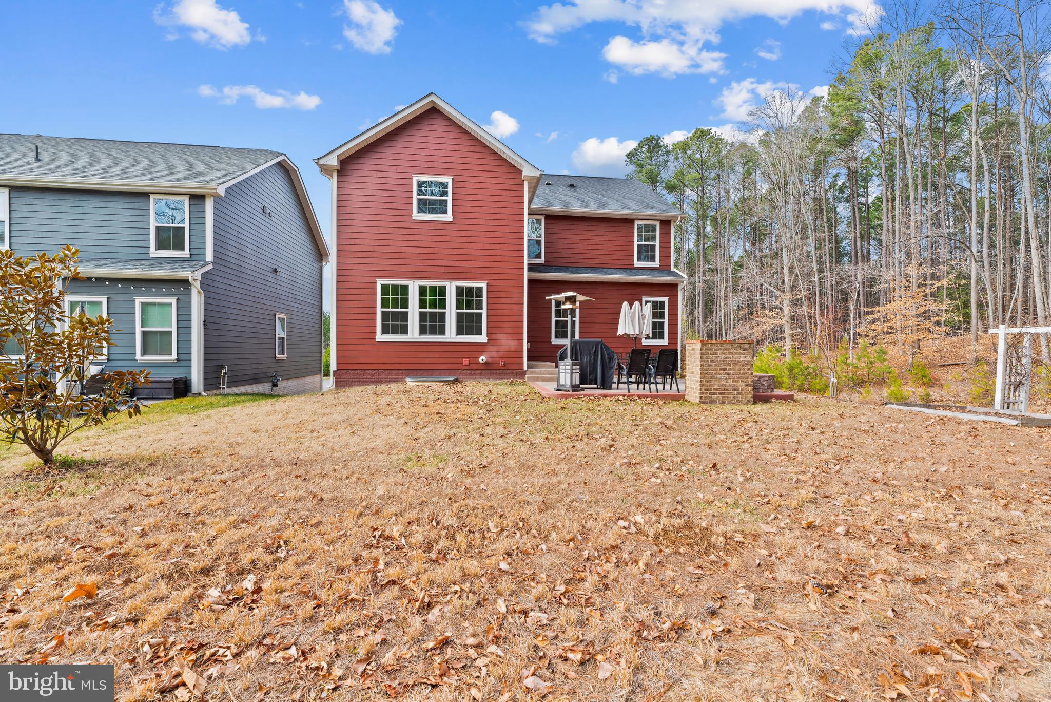 17857 Sugarberry Road Dumfries, VA 22026 - Photo 50 of 53 Private back and side yard, backs to trees