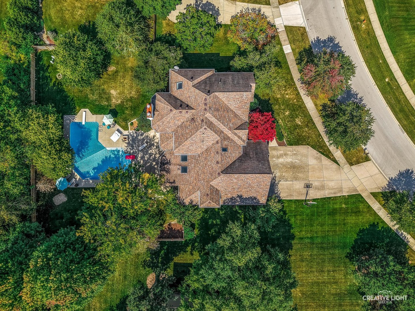 4811 Sebastian Court Naperville, IL 60564 - Photo 37 of 49 an aerial view of a house