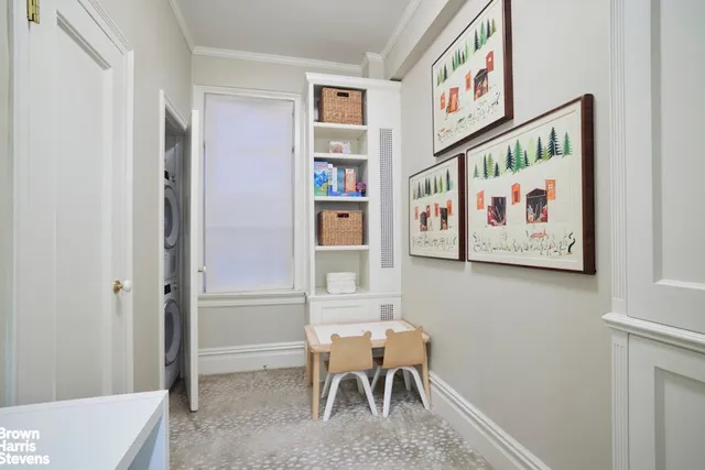 a front view of a building