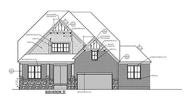 a black and white photo of a house