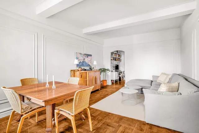 a view of a city with tall buildings