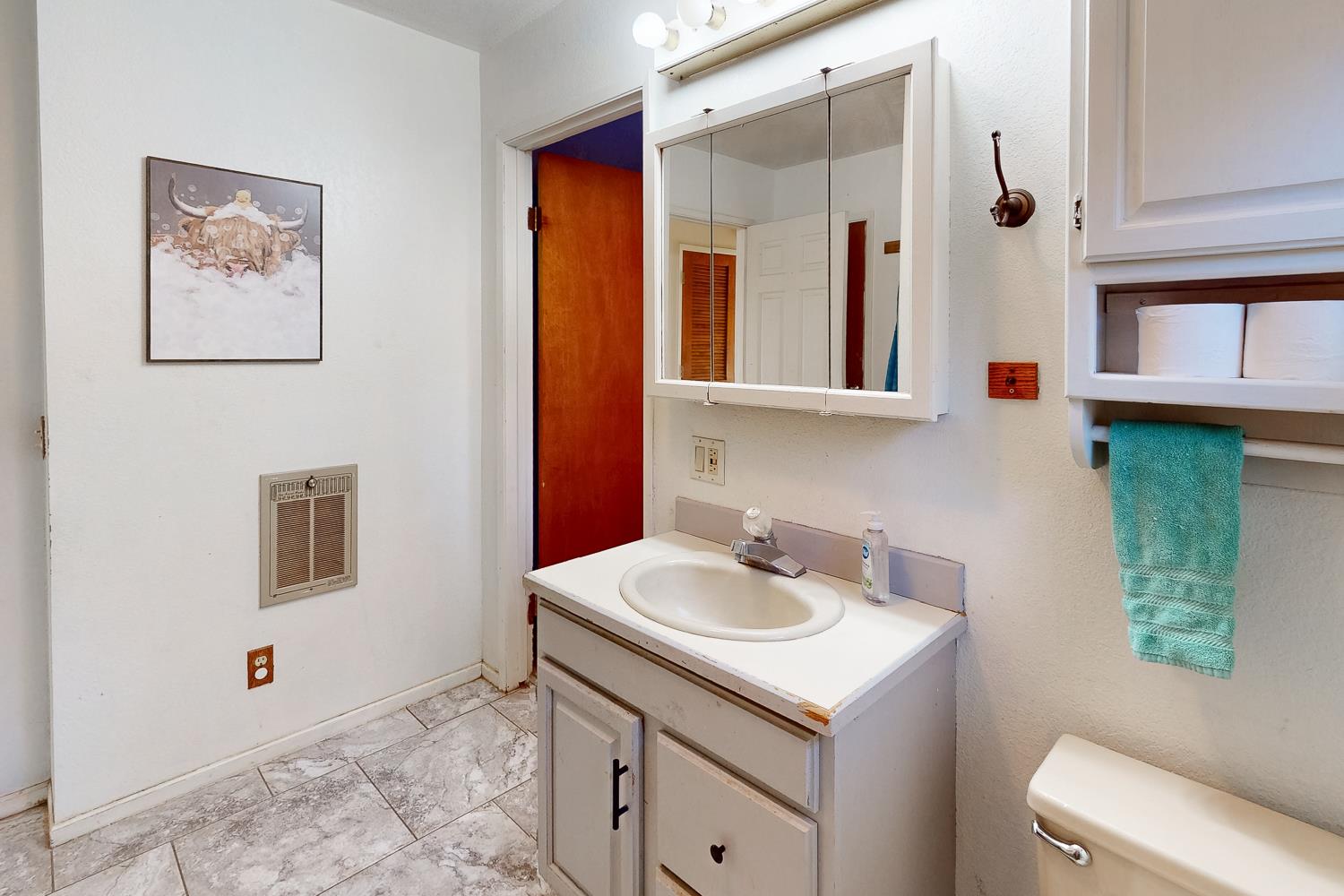 10095 Frenchtown Dobbins Road Dobbins, CA 95935 - Photo 20 of 46 a bathroom with a sink and a mirror