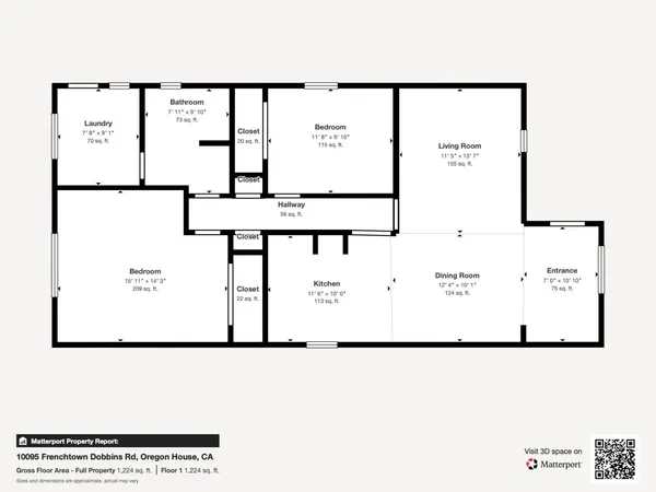 $425,000 | 10095 Frenchtown Dobbins Road, Dobbins, CA 95935