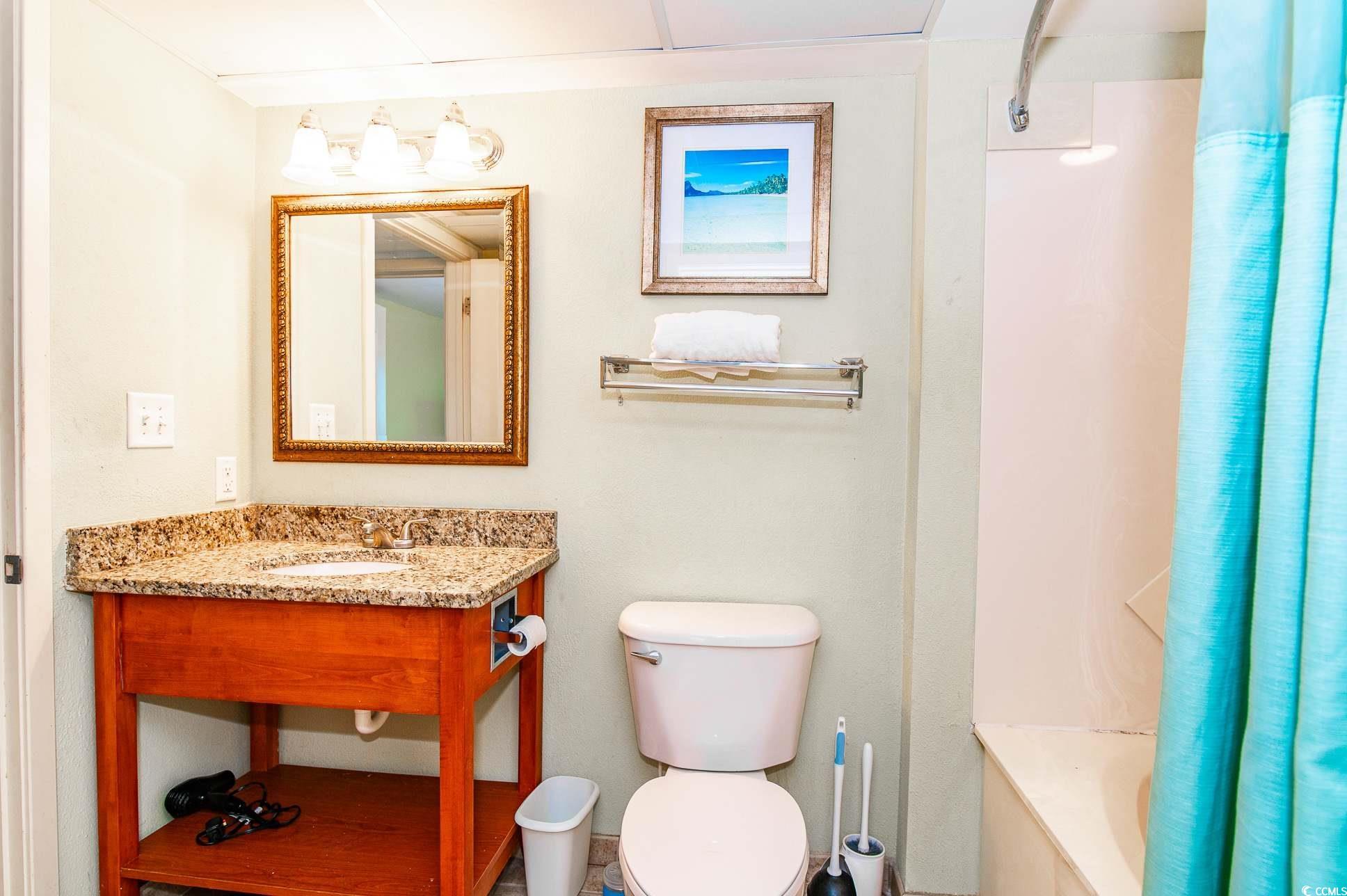 2504 North Ocean Boulevard, Unit 1835 Myrtle Beach, SC 29577 - Photo 16 of 25 Full bath with vanity and shower / tub combo