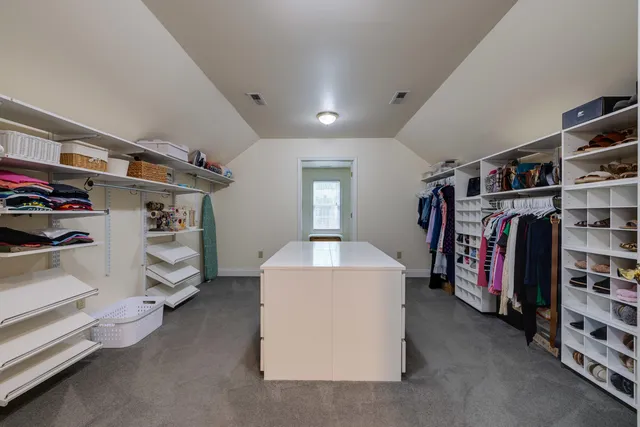 an aerial view of house with yard