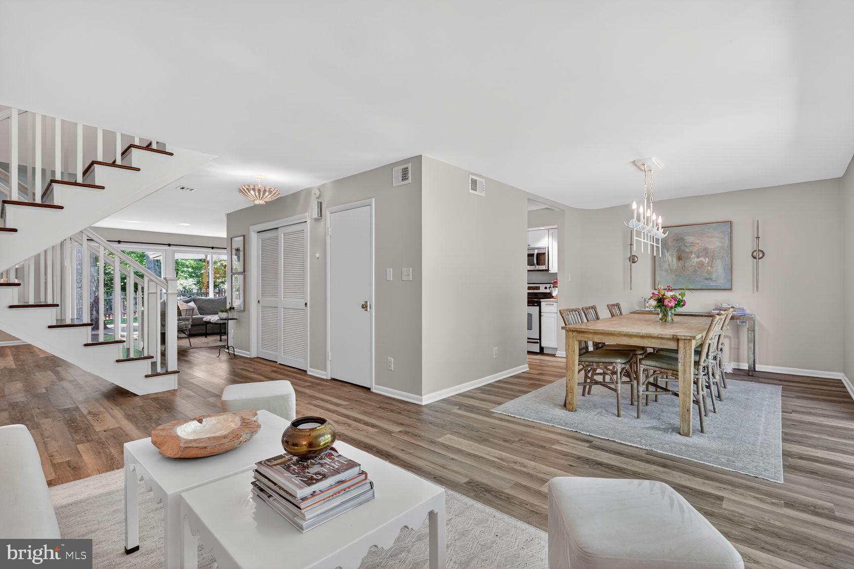 11201 Wedge Drive Reston, VA 20190 - Photo 12 of 31 a living room with furniture and wooden floor