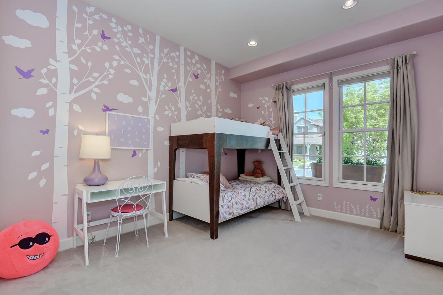 181 Mansfield Drive Mountain View, CA 94040 - Photo 23 of 44 a bedroom with a bed and a window