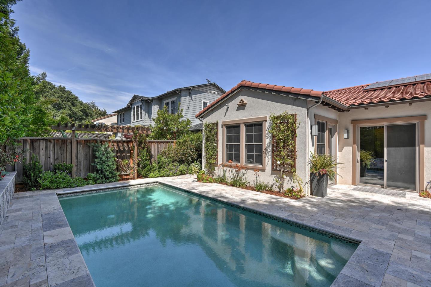 181 Mansfield Drive Mountain View, CA 94040 - Photo 36 of 44 a front view of a house with a yard