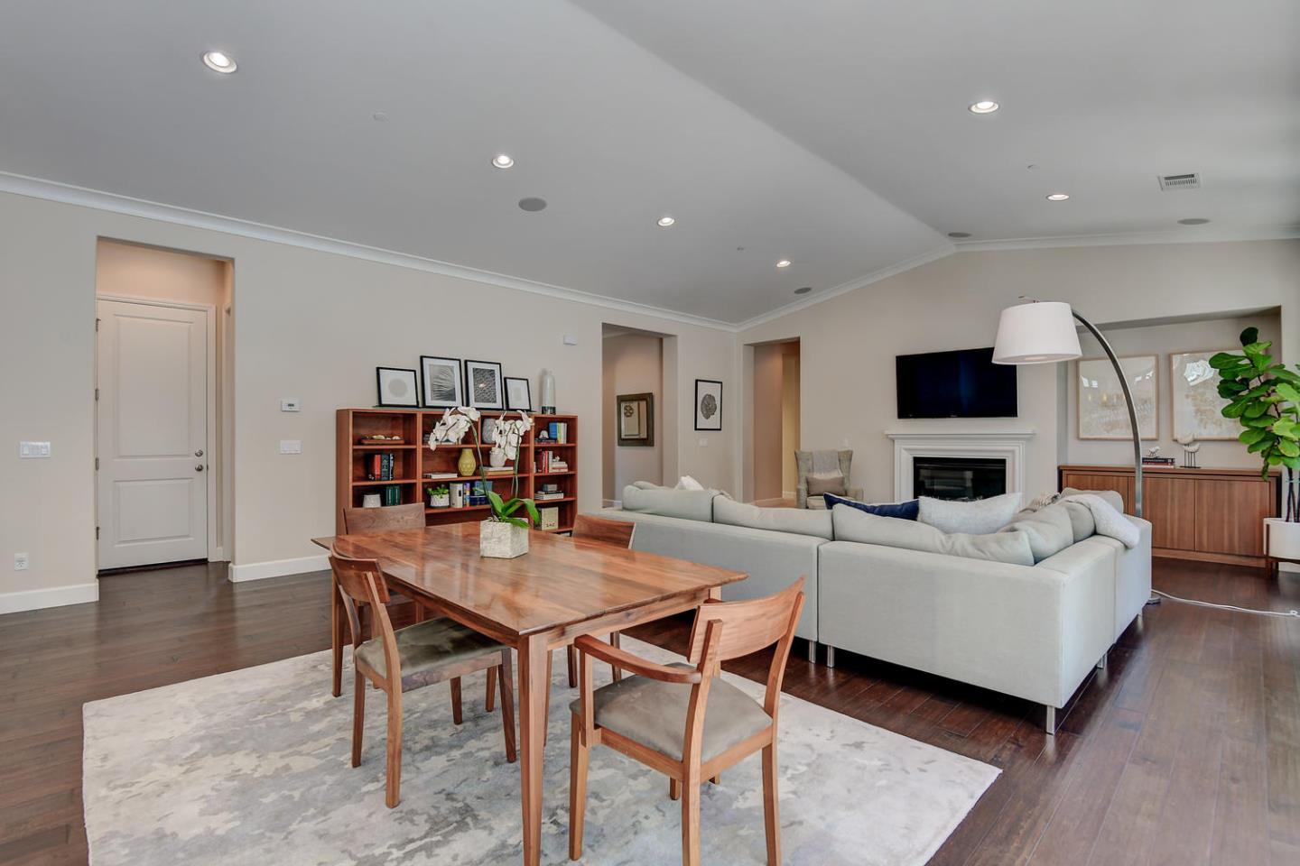 181 Mansfield Drive Mountain View, CA 94040 - Photo 10 of 44 a living room with furniture and a flat screen tv