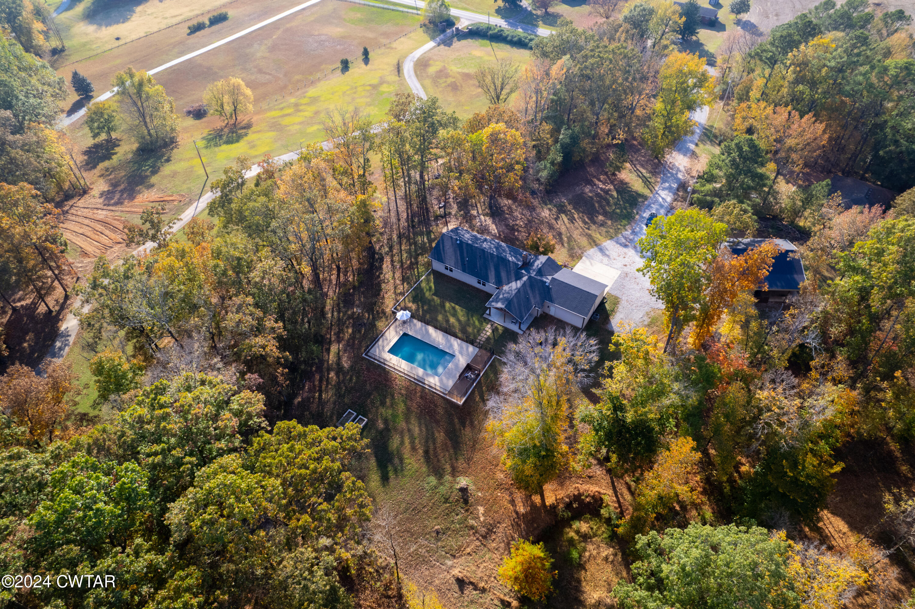 3922 Old Medina Road Medina, TN 38355 - Photo 6 of 51 a bird view of building and tree