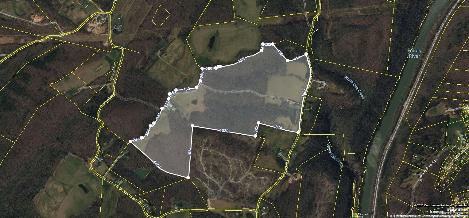 596 Clifty Creek Road Oakdale, TN 37829 - Photo 60 of 60 CRSMapImage