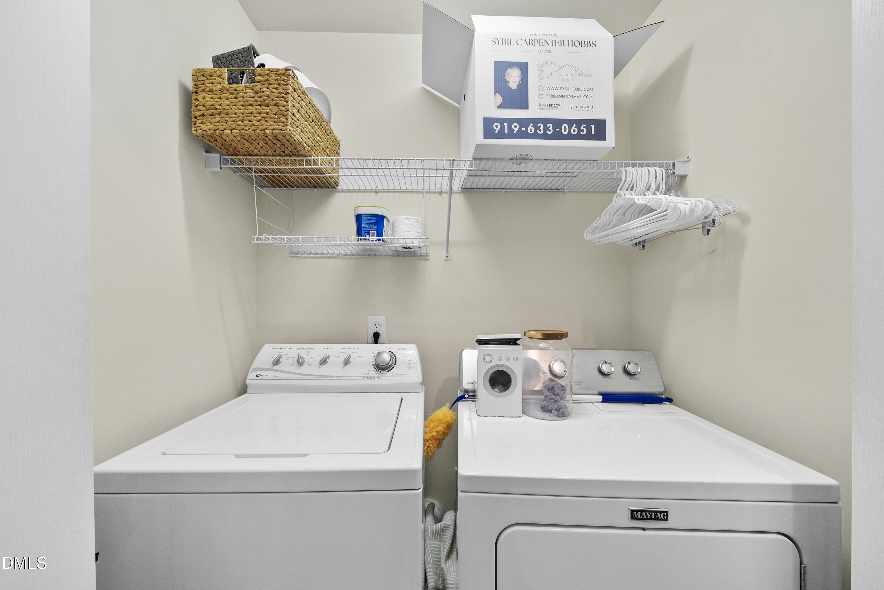 6025 History Trail Raleigh, NC 27612 - Photo 27 of 33 a utility room with dryer and washer