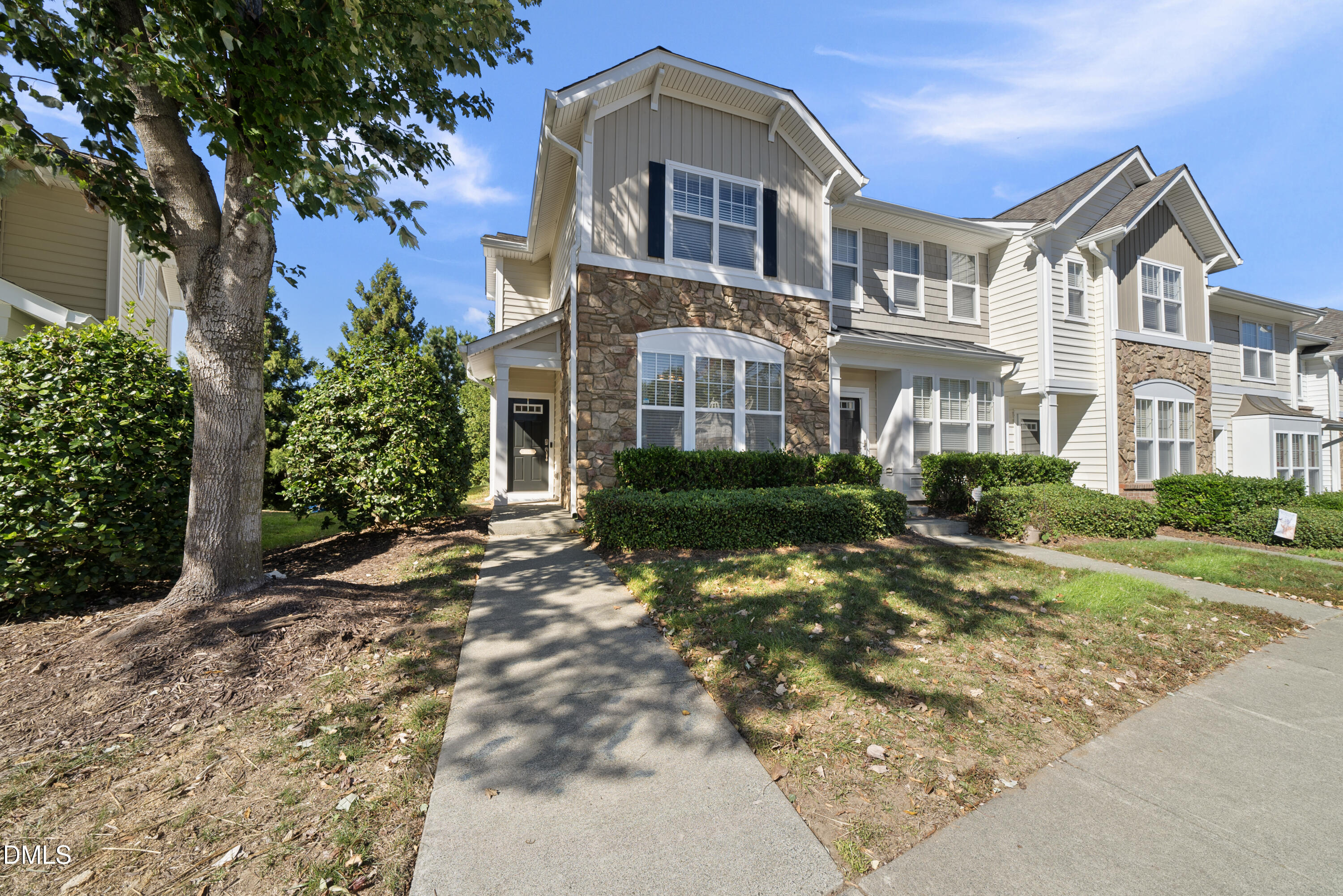 6025 History Trail Raleigh, NC 27612 - Photo 29 of 33 a front view of a house with a yard