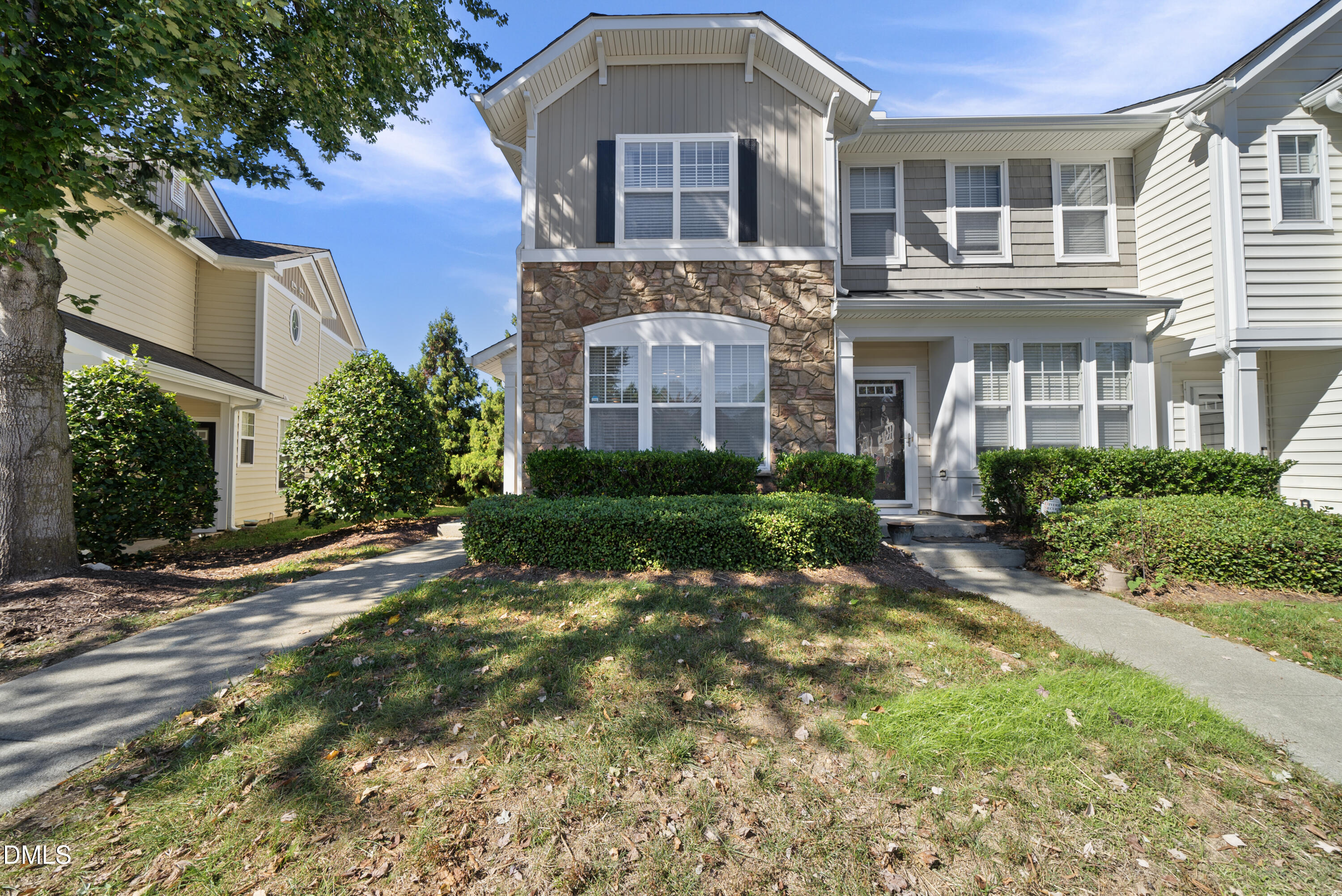 6025 History Trail Raleigh, NC 27612 - Photo 30 of 33 a front view of a house with garden