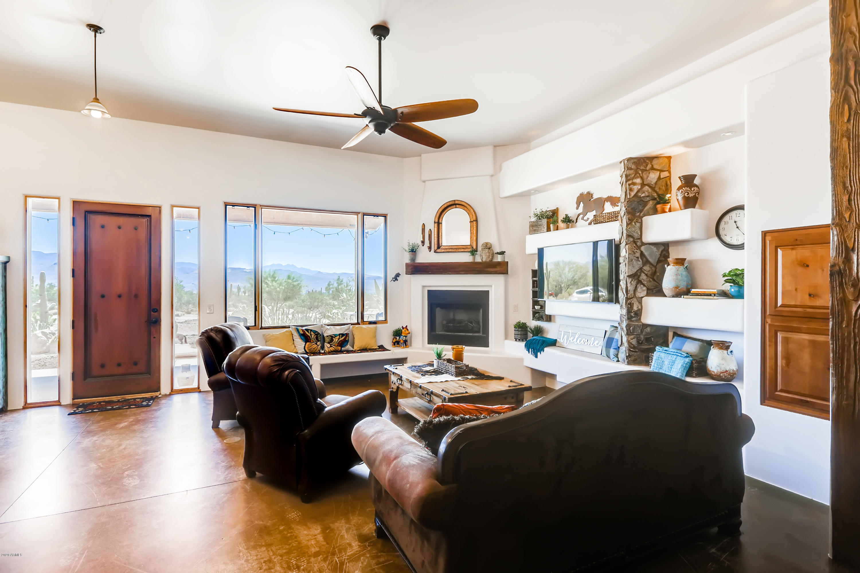 17128 East Gloria Lane Rio Verde, AZ 85263 - Photo 4 of 30 Front Entry & Living Room