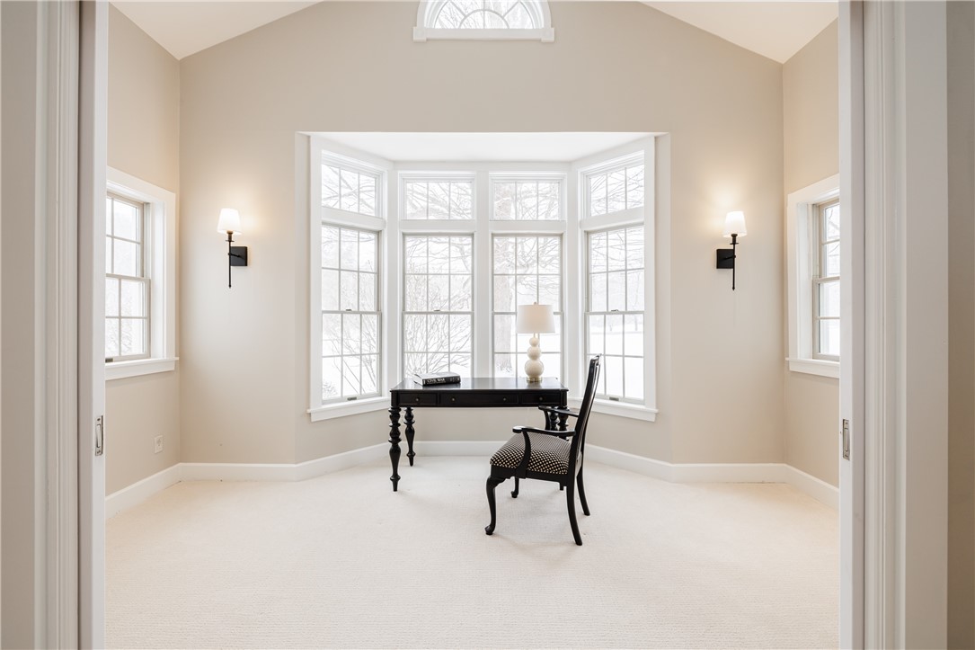 7834 N Road Victor, NY 14564 - Photo 19 of 47 Private Office space with bay window and french do
