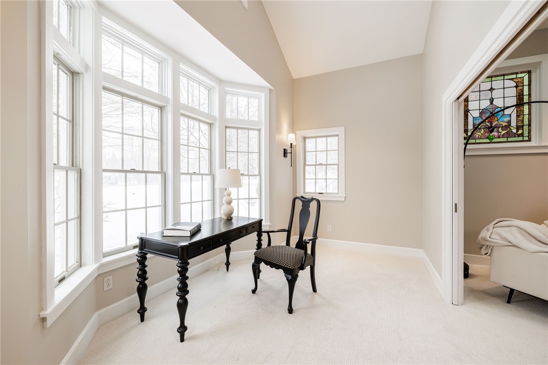 7834 N Road Victor, NY 14564 - Photo 20 of 47 Private Office space with bay window and french do