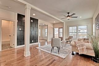 825 Beryl Street Southwest Atlanta, GA 30310 - Photo 16 of 19 a living room with furniture and wooden floor