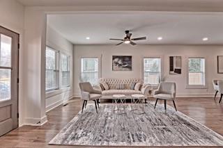 825 Beryl Street Southwest Atlanta, GA 30310 - Photo 10 of 19 a living room with furniture and wooden floor
