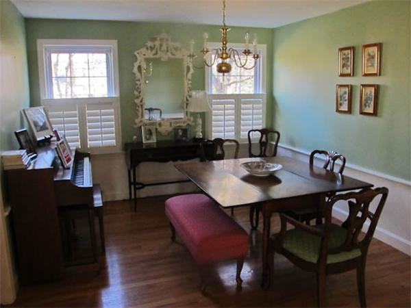 131 Cedar Road Longmeadow, MA 01106 - Photo 3 of 4 a view of a dining room with furniture and wooden floor