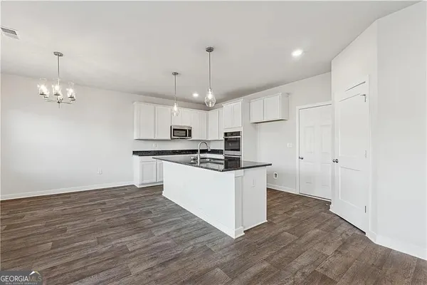 wooden floor in an empty room