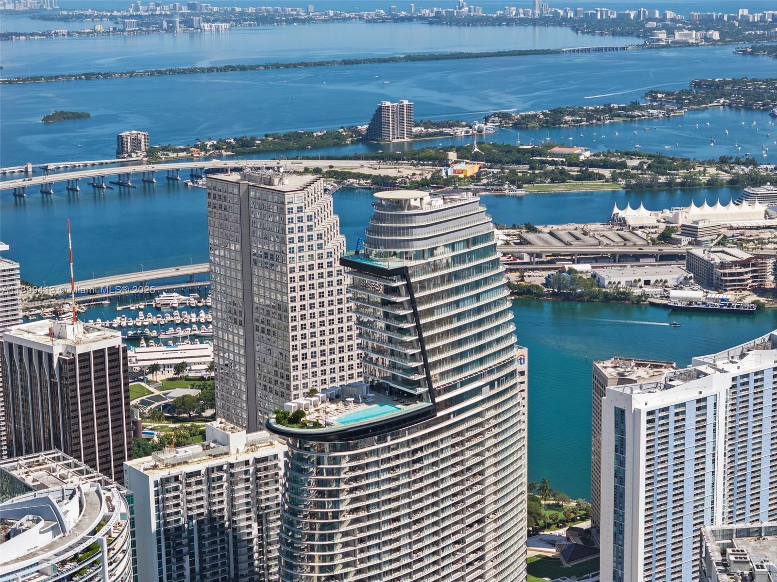 300 Biscayne Blvd Way, Unit 4909W Miami, FL 33131 - Photo 24 of 47 a balcony with a city view
