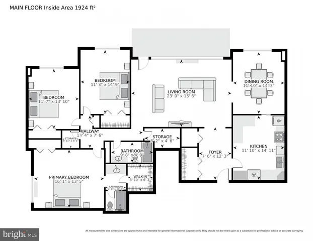 a picture of a floor plan