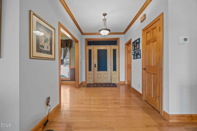 a view of an entryway