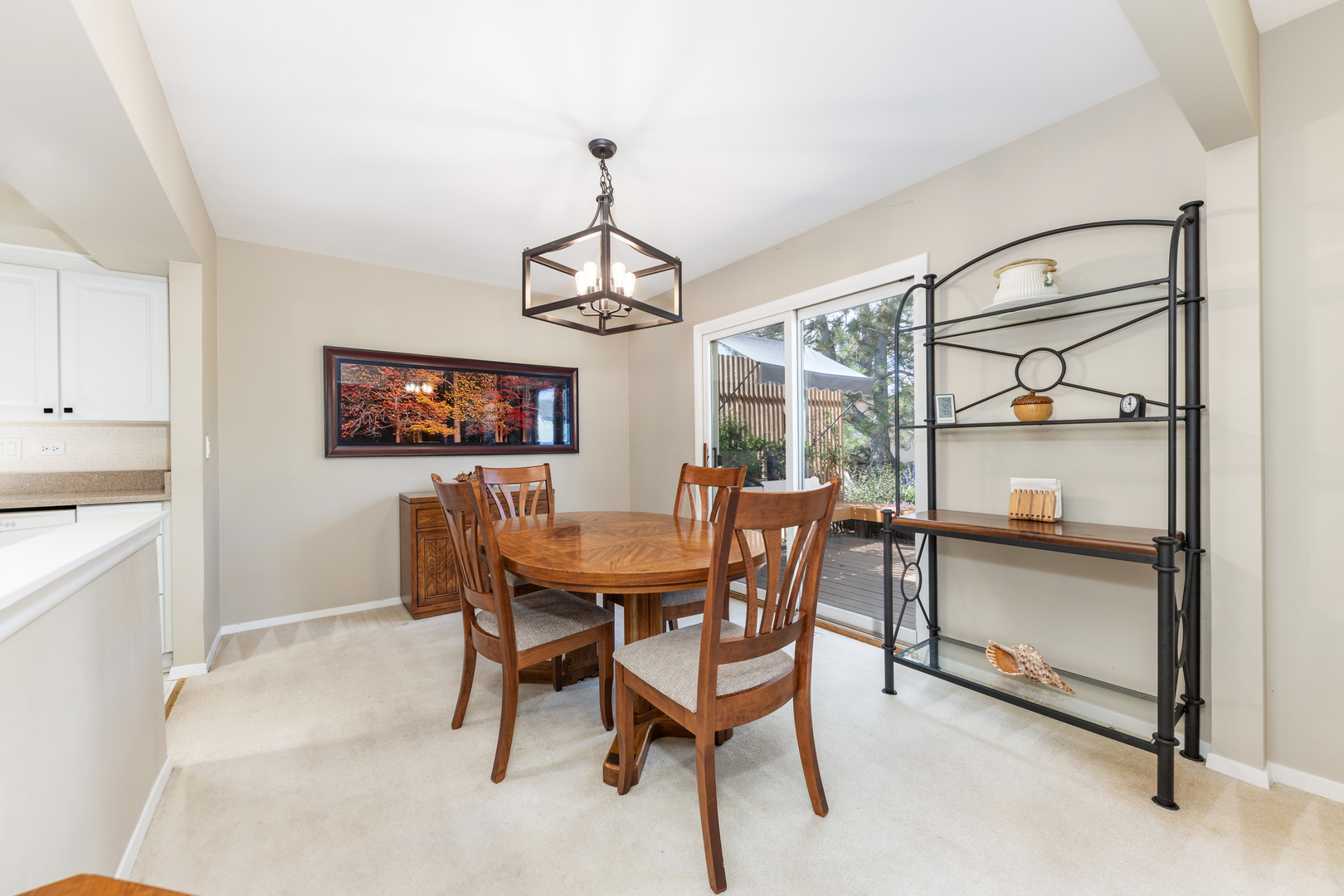 1505 Ranchview Drive Naperville, IL 60565 - Photo 12 of 36 a dining room with furniture a chandelier and window