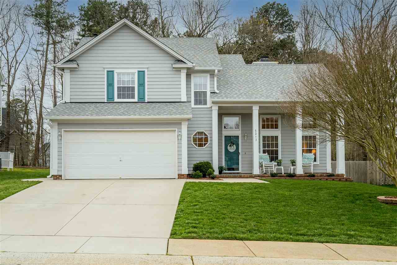5213 Denmead Way Raleigh, NC 27613 - Photo 1 of 25 a front view of house with yard
