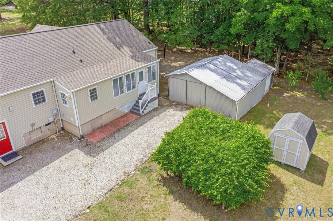 18501 Branders Bridge Road Colonial Heights, VA 23834 - Photo 38 of 43 an aerial view of a house with a yard