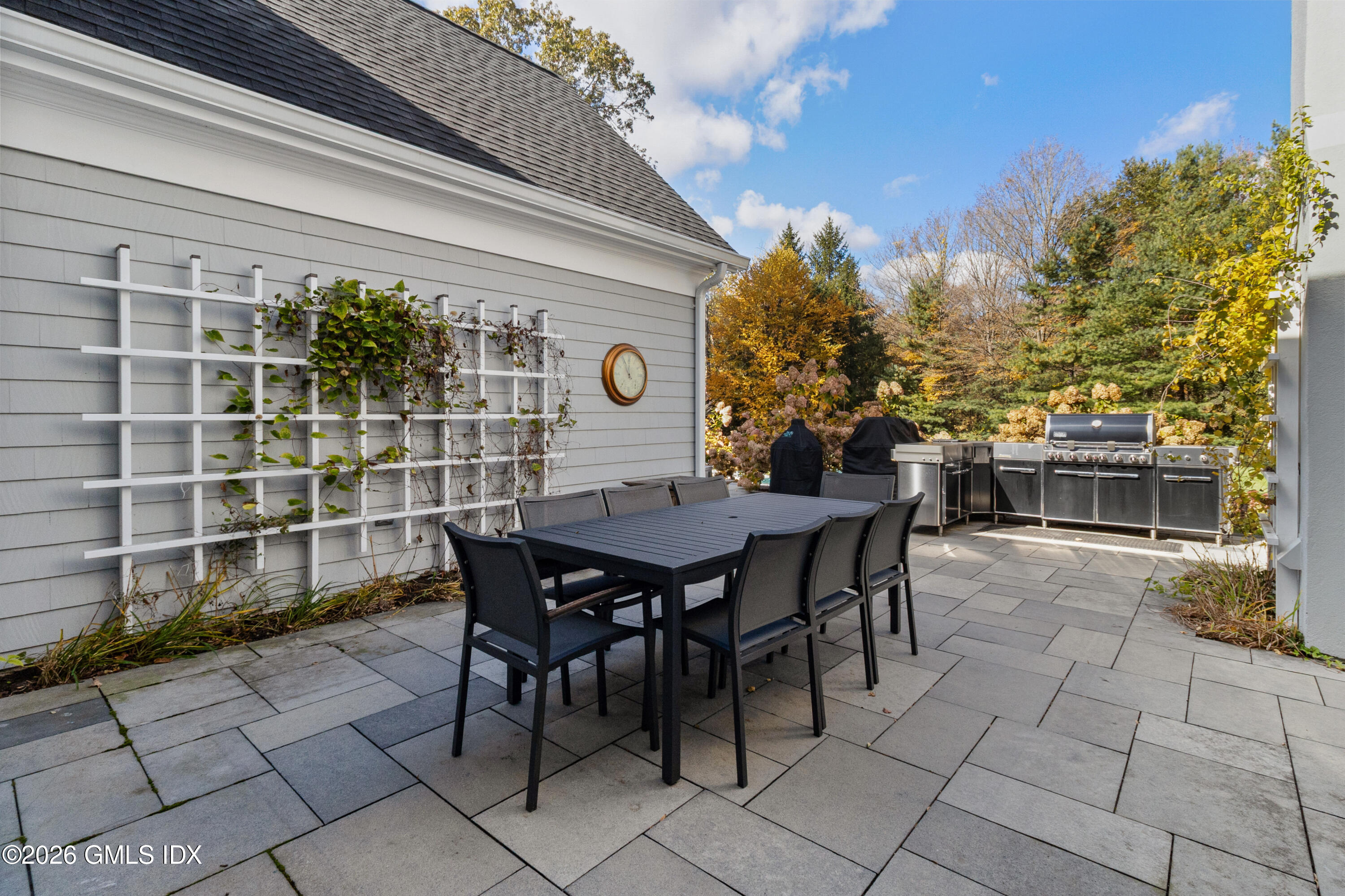 490 June Road Stamford, CT 06903 - Photo 32 of 37 490 June Road, outdoor kitchen