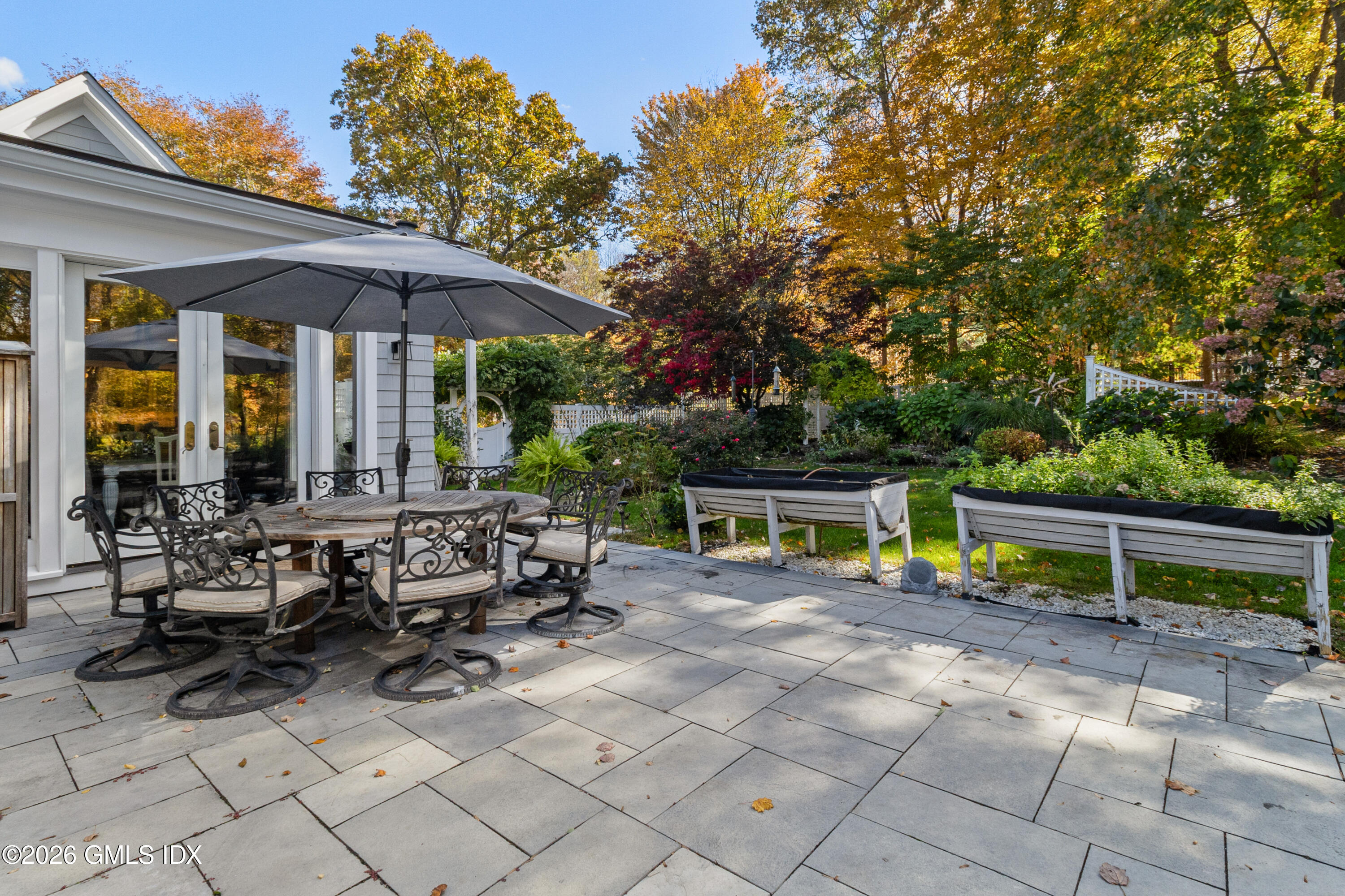 490 June Road Stamford, CT 06903 - Photo 34 of 37 490 June Road, kitchen patio