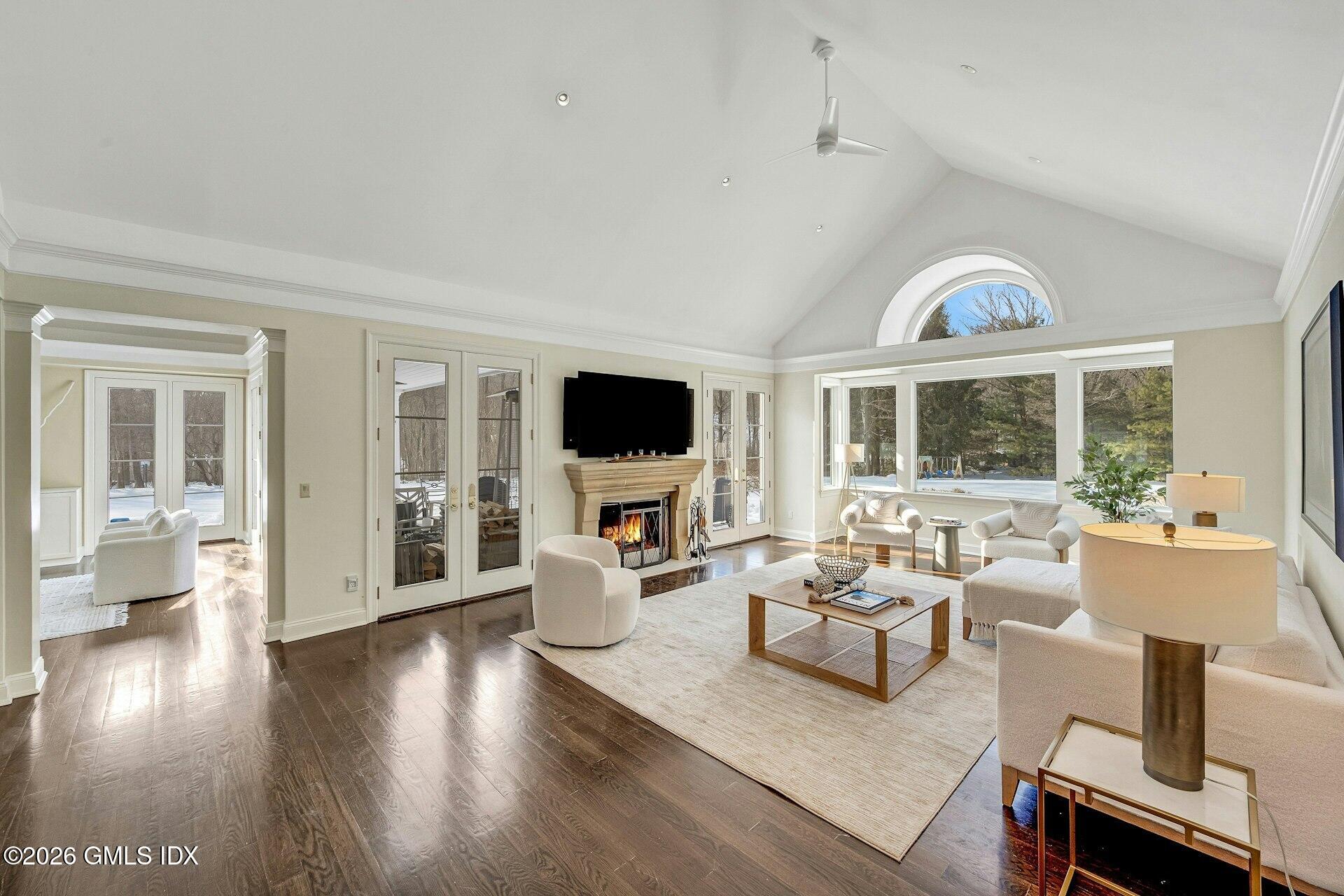 490 June Road Stamford, CT 06903 - Photo 4 of 37 Great room into living