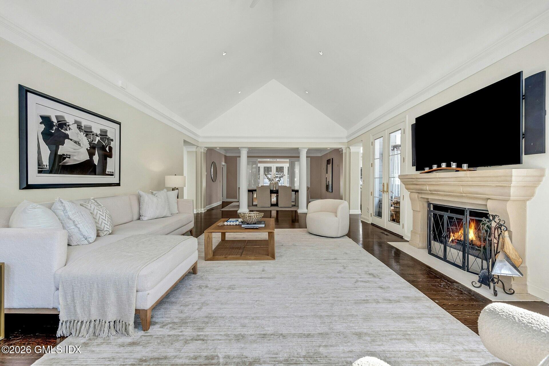 490 June Road Stamford, CT 06903 - Photo 6 of 37 Great room to dining