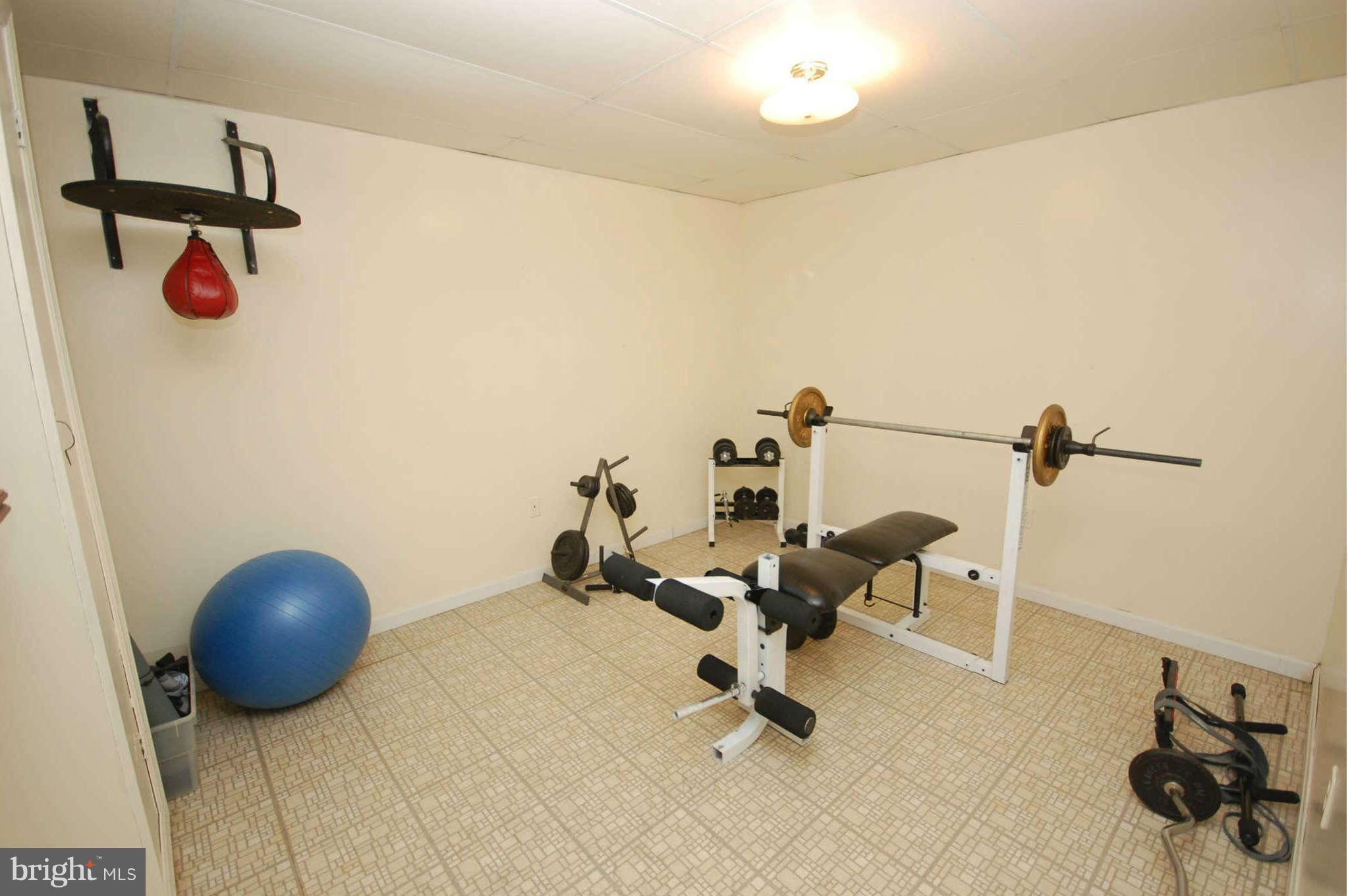 7648 Kindler Road Laurel, MD 20723 - Photo 18 of 26 Lower Level Exercise Room