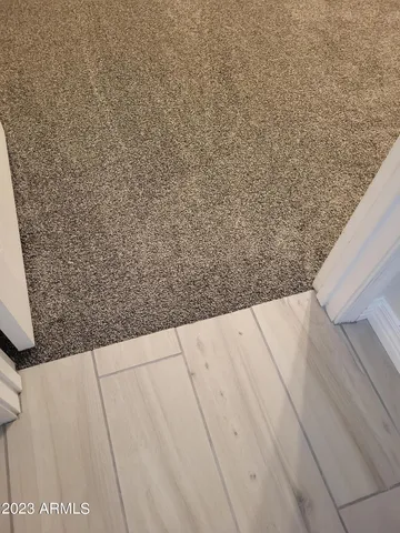 a view of wooden floor in a house