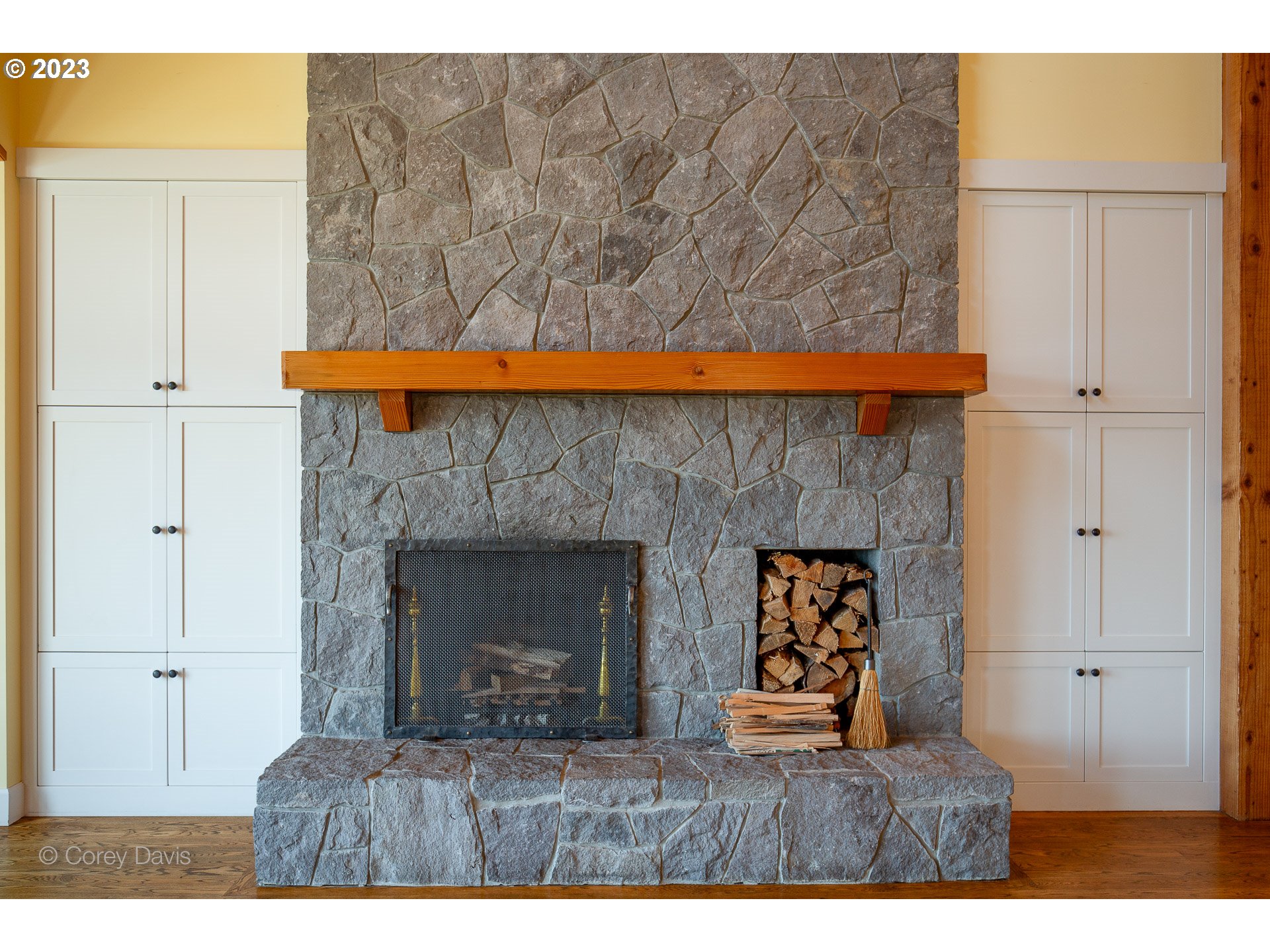 38680 Meadow Loop Nehalem, OR 97131 - Photo 10 of 44 a backyard of a house with fireplace