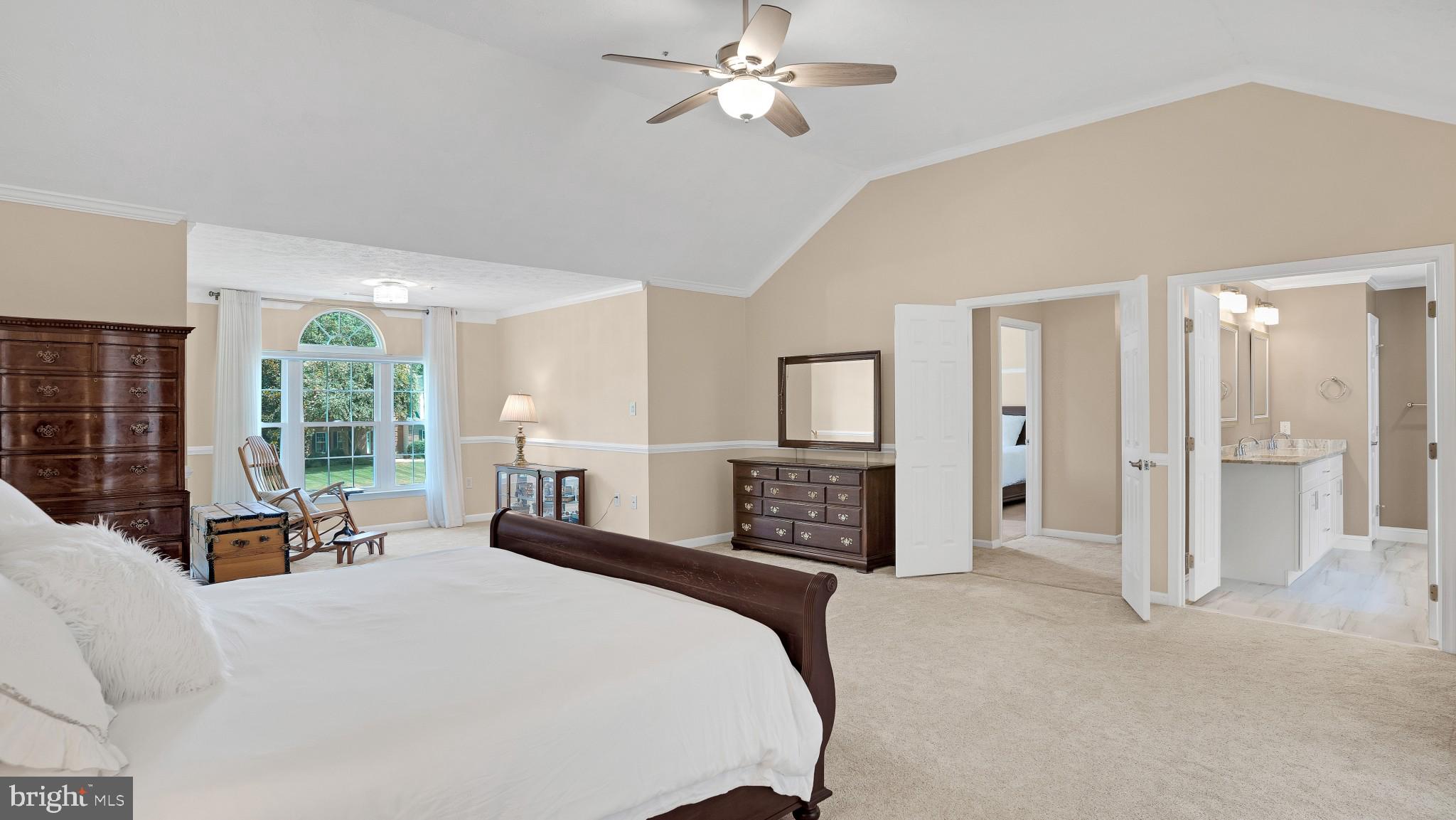 549 Small Reward Road Huntingtown, MD 20639 - Photo 16 of 33 Cathedral Ceiling and sitting room