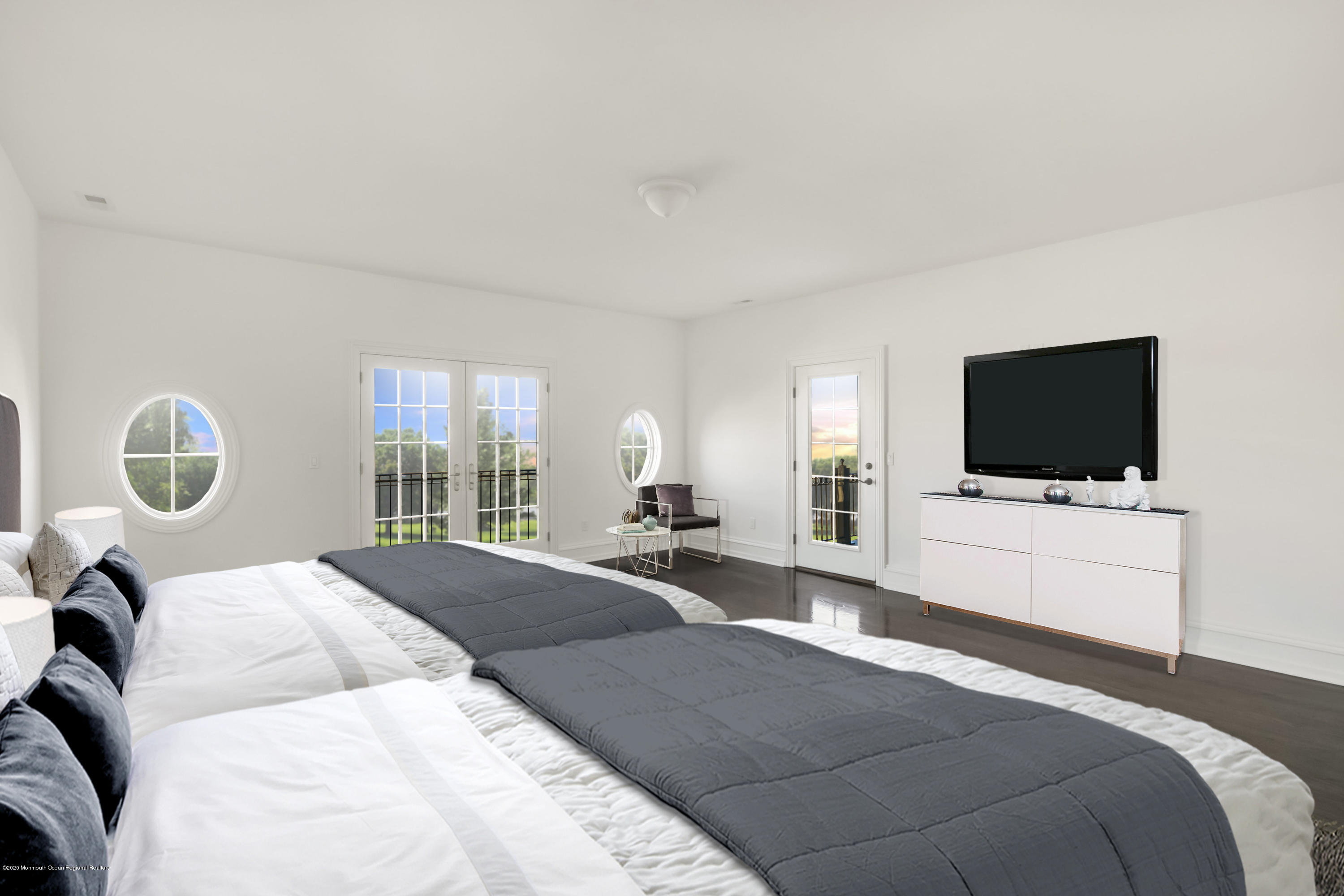 1109 Rockefeller Court Toms River, NJ 08755 - Photo 7 of 7 a bedroom with a bed and a flat screen tv