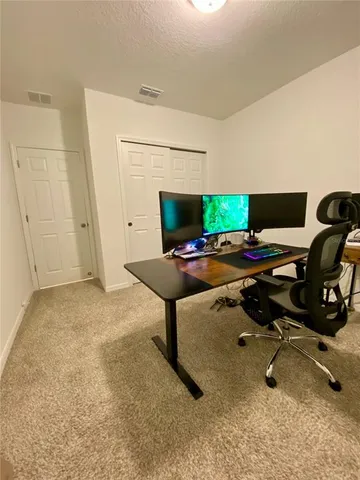 a view of a workspace with a window